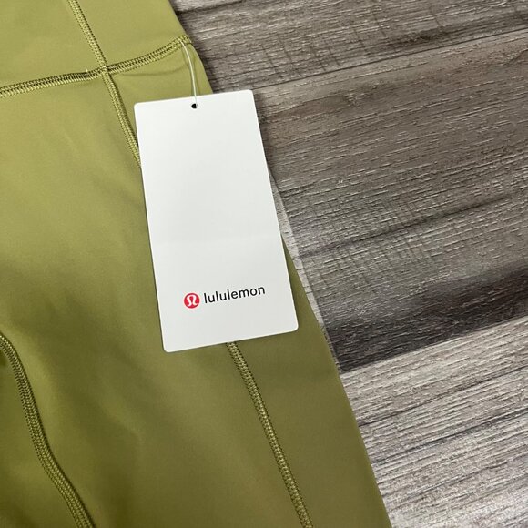 Lululemon Athletic Fast & Free HR Tight 25” Yoga Pants NWT Bronzed Green Size 2 - Picture 10 of 10